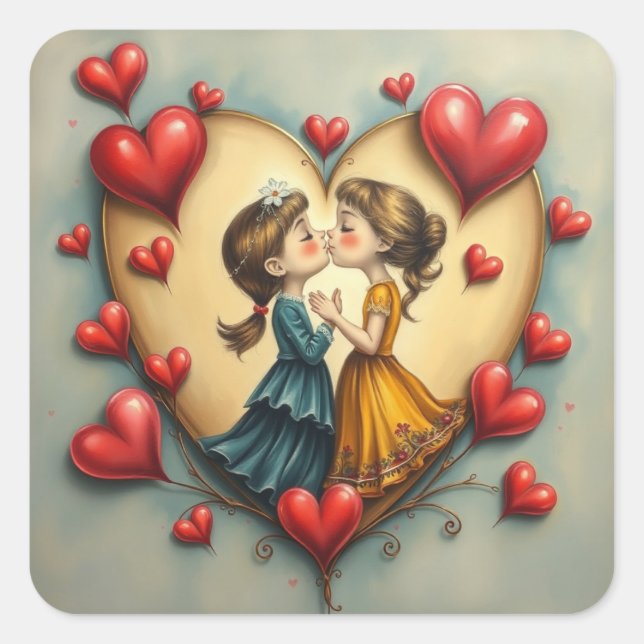 Romantic Stickers (Front)