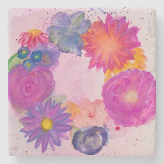 Romantic Stone Coaster (Front)