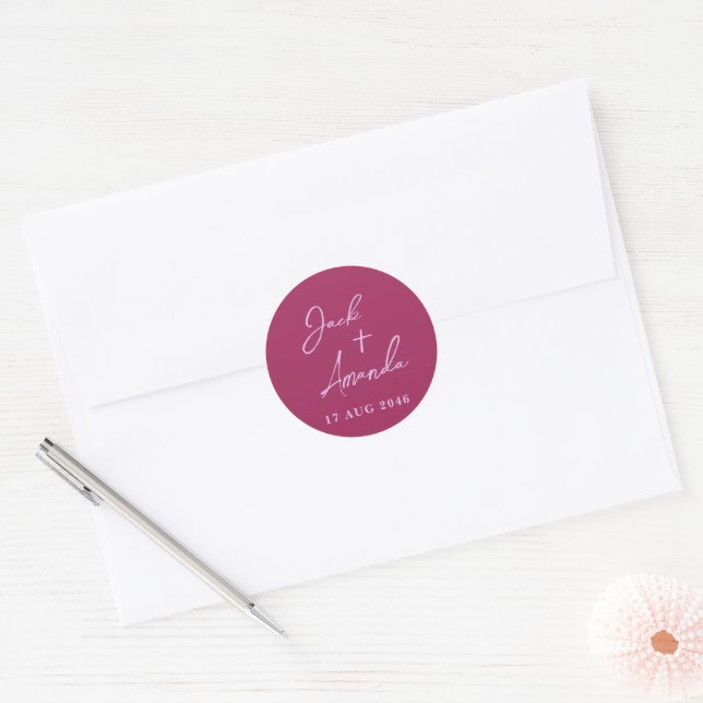 romantic stunning wedding decoration stickers (Envelope)