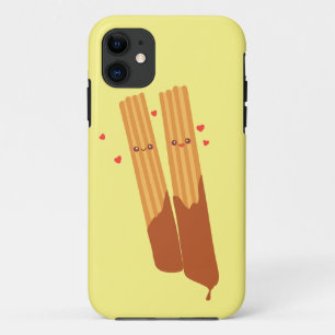 Romantic Sugary Spanish Churros With Chocolate iPhone 11 Case