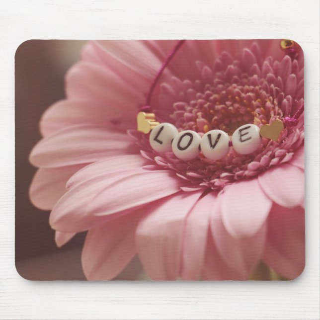 Romantic Sunflower Mouse Mat (Front)