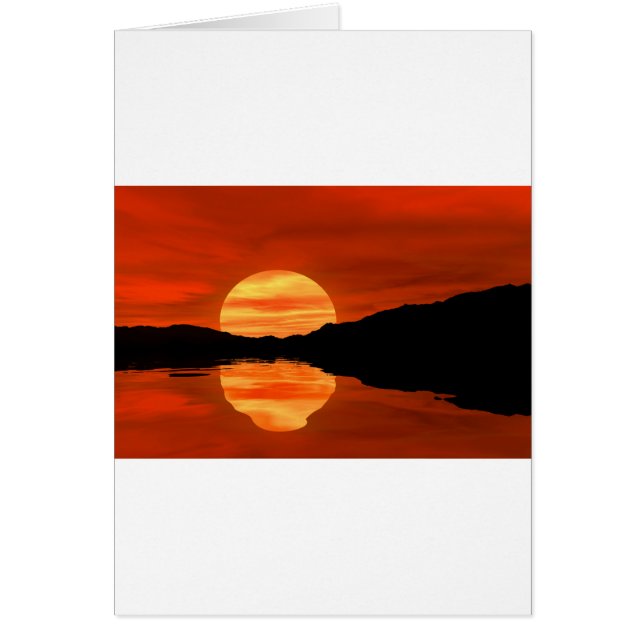 Romantic sunset (Front)