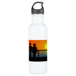 Romantic Sunset 710 Ml Water Bottle