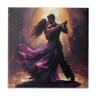 ✨Romantic Tango Couple Elegant Dance Design ✨