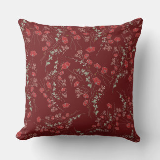 Romantic-themed decorative pillow