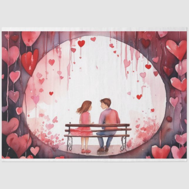 Romantic Tissue Paper (Front)