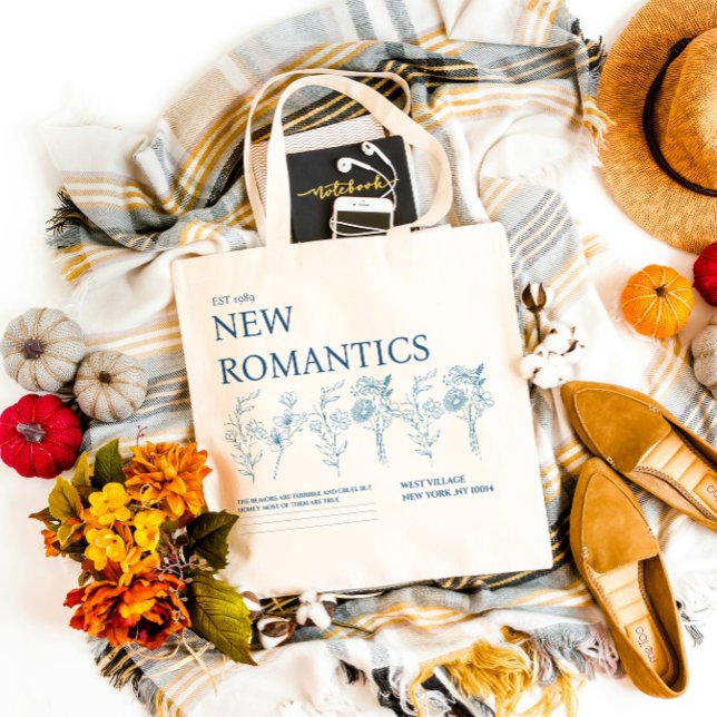 Romantic Tote Bag | VINTAGE LOOK (Creator Uploaded)