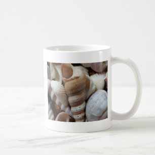 Romantic Tropical Exotic Sea Shells Beach Love Coffee Mug