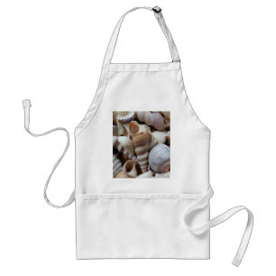 Romantic Tropical Exotic Sea Shells Beach Love Standard Apron