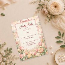 Romantic Tulip Meadow Wedding