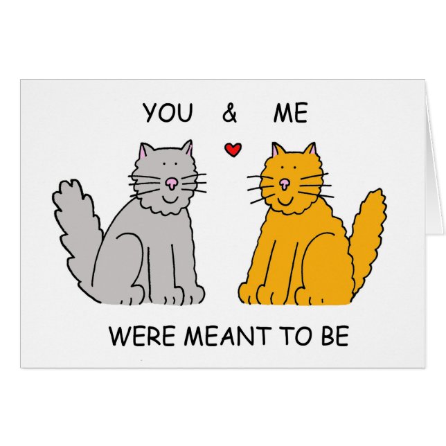 Romantic Valentine Cats (Front Horizontal)