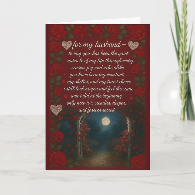 Romantic Valentine’s Cards for My Husband (Front)