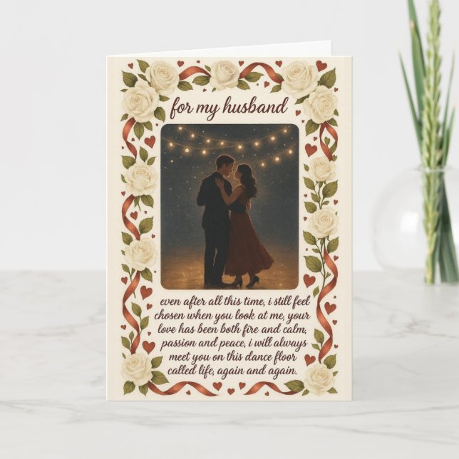 Romantic Valentine’s Cards for My Husband (Front)