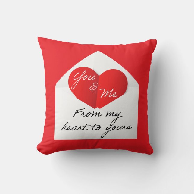 Romantic Valentine’s Day Cushion (Front)