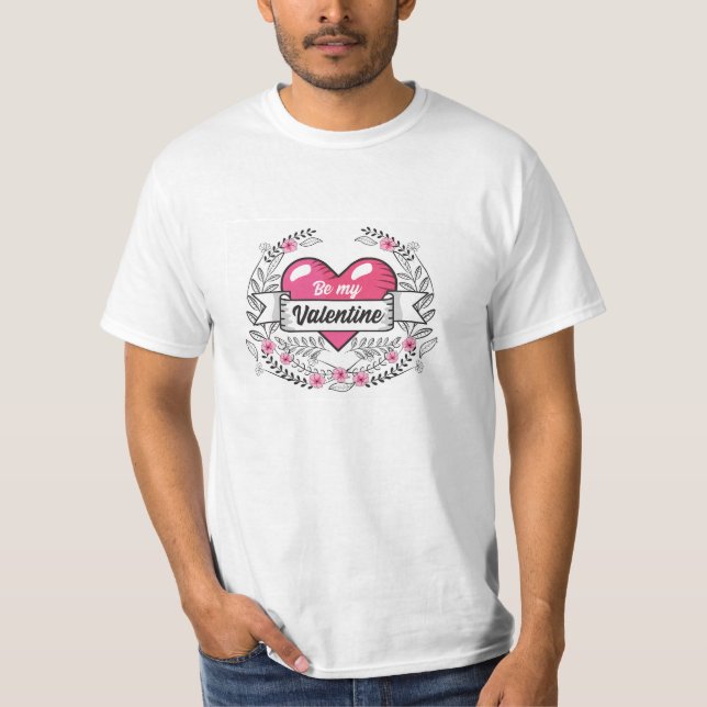 Romantic Valentine’s Day Quote T-Shirt (Front)