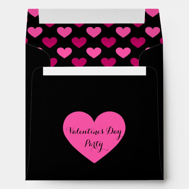 Romantic Valentines Day Envelope (Back (Bottom))