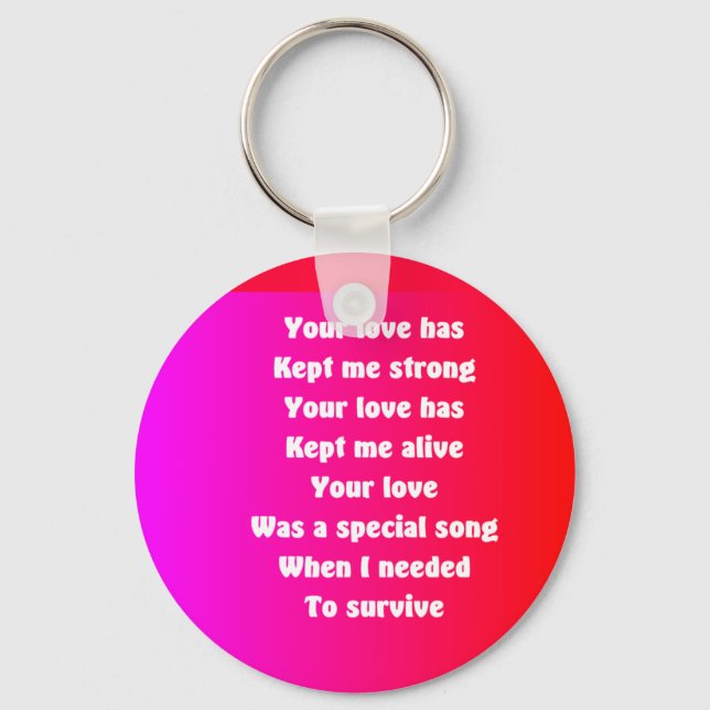 romantic valentine's day gifts keychains (Front)