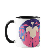 romantic valentines day mug gift