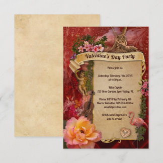 Romantic Valentine's Day Party Invitation