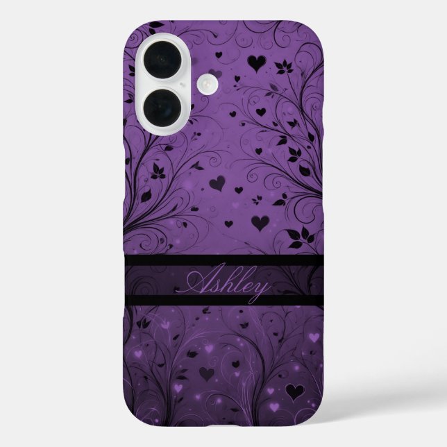 Romantic Valentine's Day Pattern Case-Mate iPhone Case (Back)