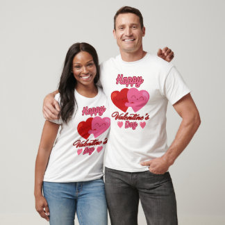 Romantic Valentine's Day T-Shirt Design