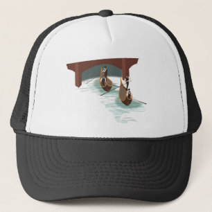 Romantic Venice Gondolas Trucker Hat