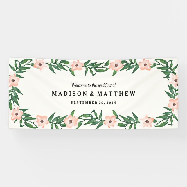 Romantic Vines Banner (Horizontal)