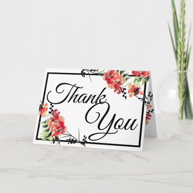 Romantic Vintage Garden | Thank You (Front)