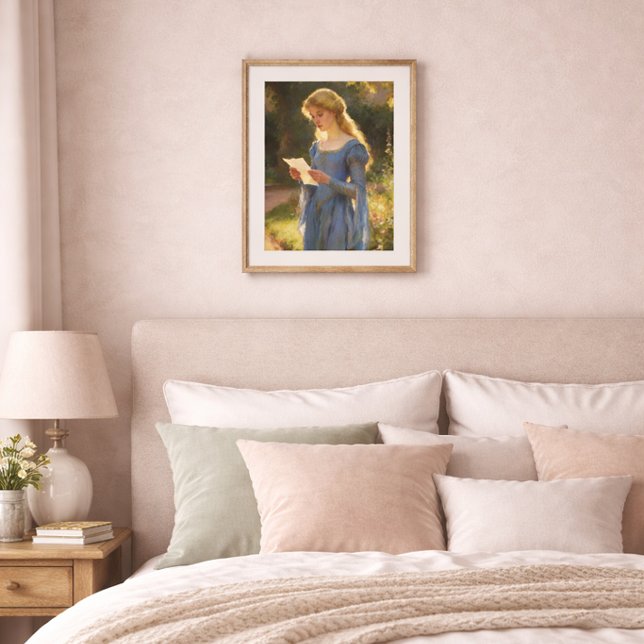 Romantic Vintage Portrait Poster (Creator Uploaded)