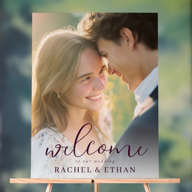Romantic Warm Photo Acrylic Sign (Neutral)