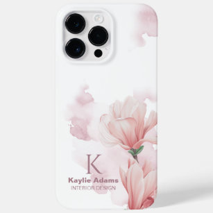 Romantic watercolor floral  Case-Mate iPhone 14 pro max case