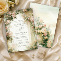 Romantic Watercolor Floral Estate Regency Inspired