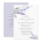 Romantic Watercolor Lavender w/Details Wedding