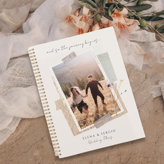 Romantic Watercolor Wedding Photo Planner (Creator Uploaded)