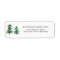 Romantic Watercolor Woodland Return Address Label