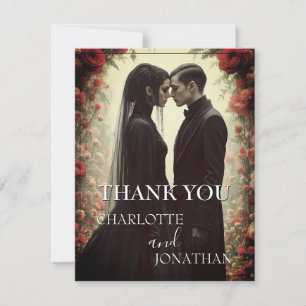 Romantic Wedding in Black Elegance