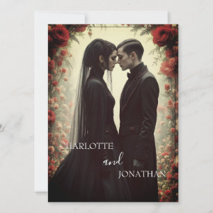 Romantic Wedding in Black Elegance