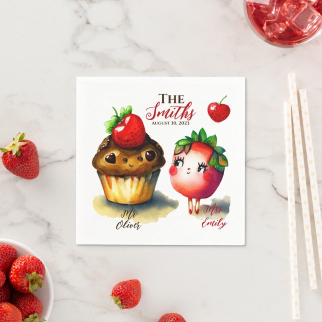 Romantic Wedding  Napkin (Creator Uploaded)