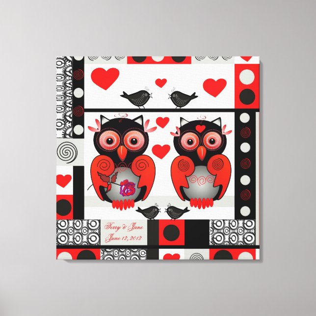 Romantic wedding or valentine print with text (Front)