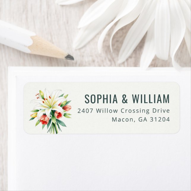 Romantic White Floral Watercolor (Insitu)