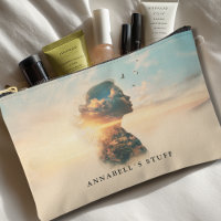 Romantic Woman Nature Silhouette Custom 