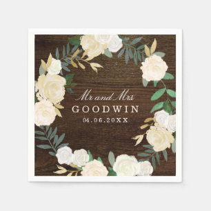 Romantic Woodland Wedding Napkins