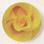Romantic Yellow Rose Petals Coaster<br><div class="desc">Romantic yellow rose petals.</div>