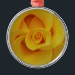 Romantic Yellow Rose Petals Metal Tree Decoration<br><div class="desc">Romantic yellow rose petals.</div>