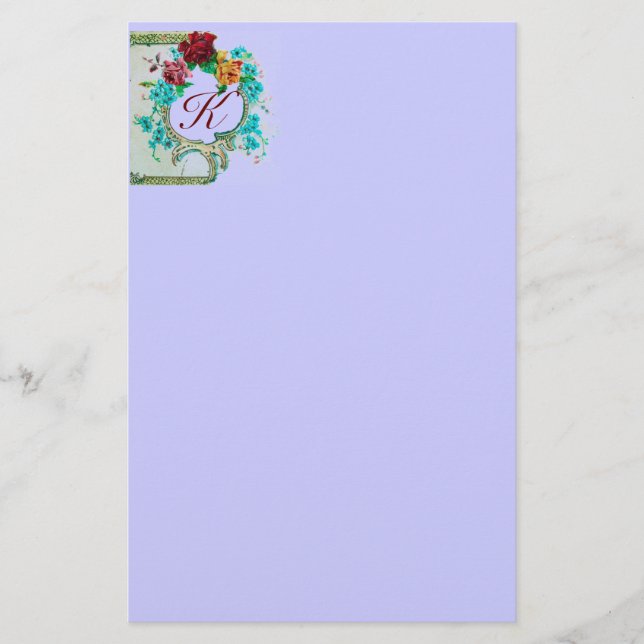ROMANTİCA 3 MONOGRAM STATIONERY (Front)