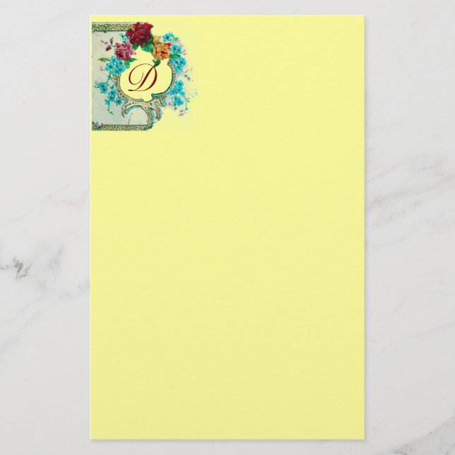 ROMANTİCA 3 MONOGRAM STATIONERY (Front)