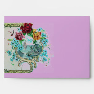 ROMANTICA 3 pink blue red violet Envelopes