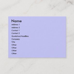 ROMANTICA BUSINESS CARD