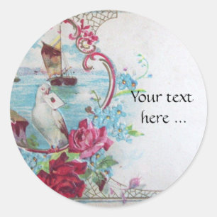 ROMANTICA CLASSIC ROUND STICKER