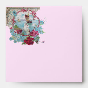 ROMANTICA pink red blue Envelopes